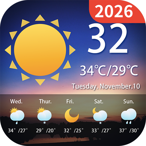 Wettervorhersage - Widget