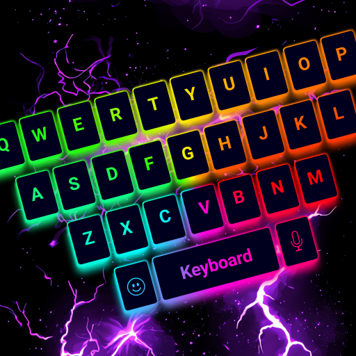 LED-Tastatur bunt