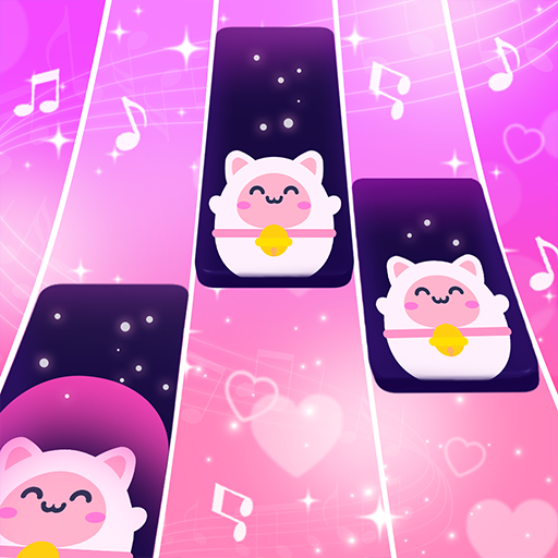 Cat Cute Tiles: Musik Spiele