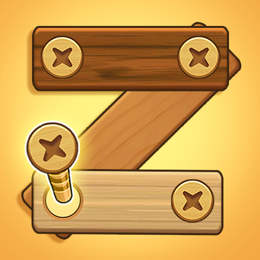 Schraubenpuzzle: Mutter Bolzen