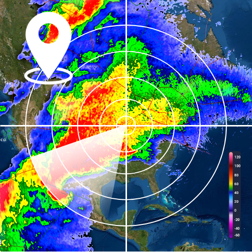 Wetterradar und Wetter-Live