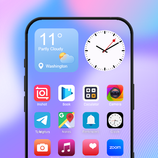 Launcher OS : Themen & Widgets