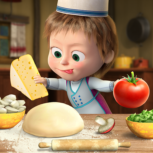 Mascha und der Bär: Pizzeria!