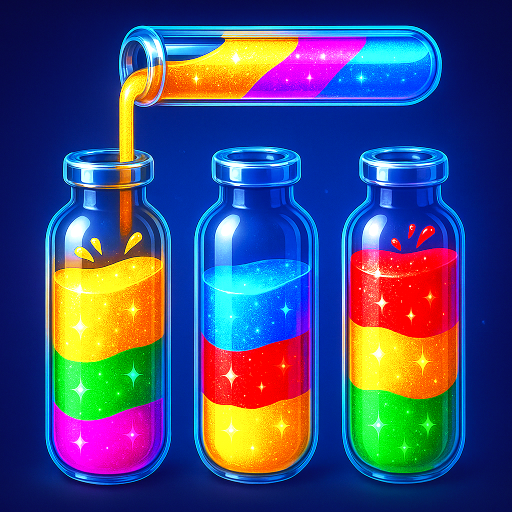 Water Sortpuz - Puzzlespiel