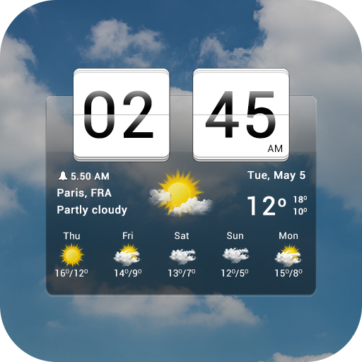 Sense Flip Uhr & amp; Wetter