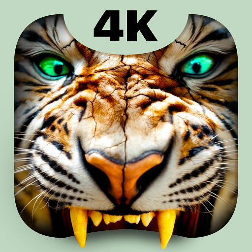 4K Tiger Live‑Wallpaper