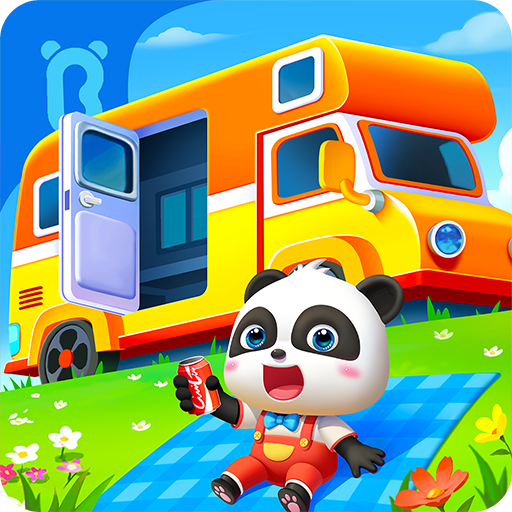 Camping mit dem kleinen Panda